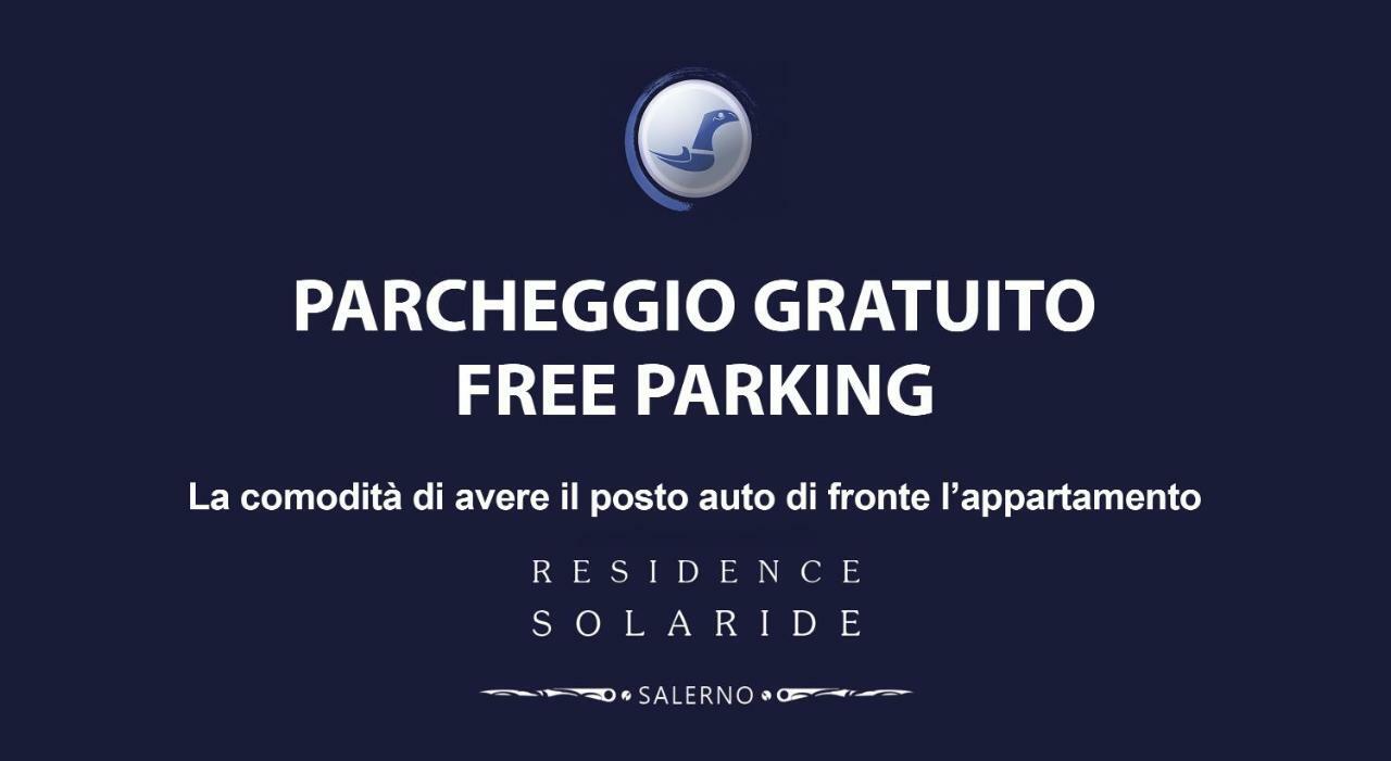 Residence Solaride Apartments, Free Private Parking With Videosurvelliance And Shuttle Service Salerno Esterno foto